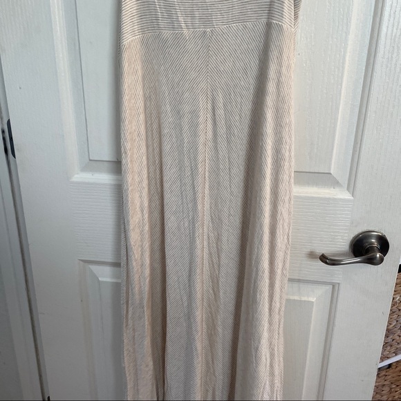 NWT Anthropologie Levina Tie Front Maxi Dress Women’s size large Saturday sunday - Picture 6 of 8